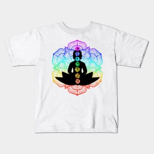 Reiki Chakras Kids T-Shirt